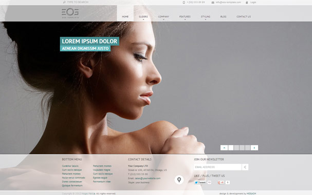 EOS TEMPLATE